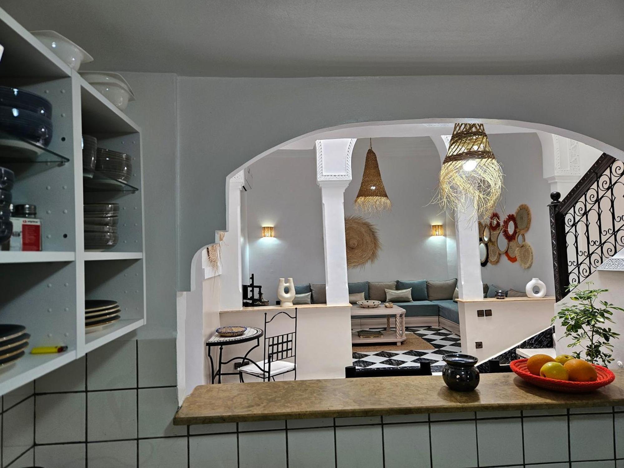 マラケシュ Duplex El Madinaヴィラ エクステリア 写真