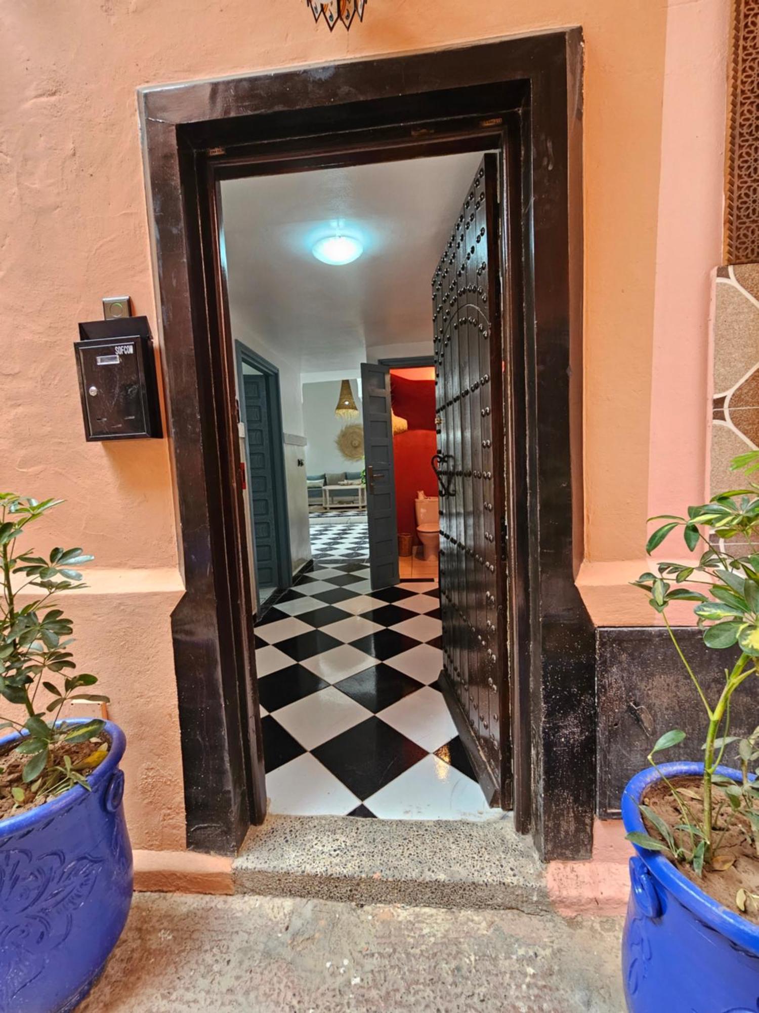 マラケシュ Duplex El Madinaヴィラ エクステリア 写真