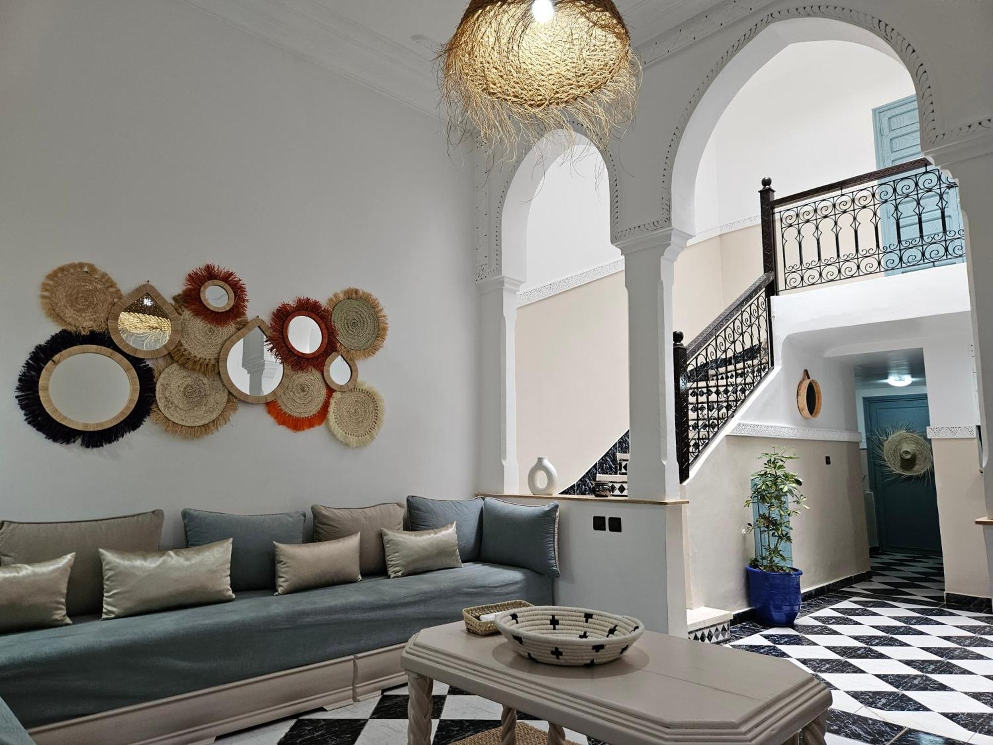 マラケシュ Duplex El Madinaヴィラ エクステリア 写真
